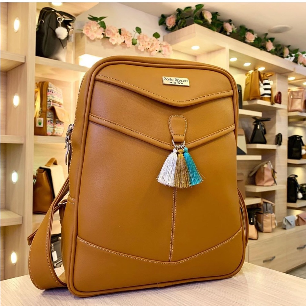SANTO ROSARIO  backpack Honey Color